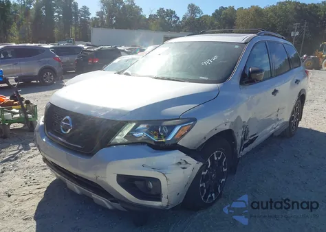 2020 Nissan Pathfinder Sl 2Wd из США, поврежденный, VIN 5N1DR2CN5LC617791